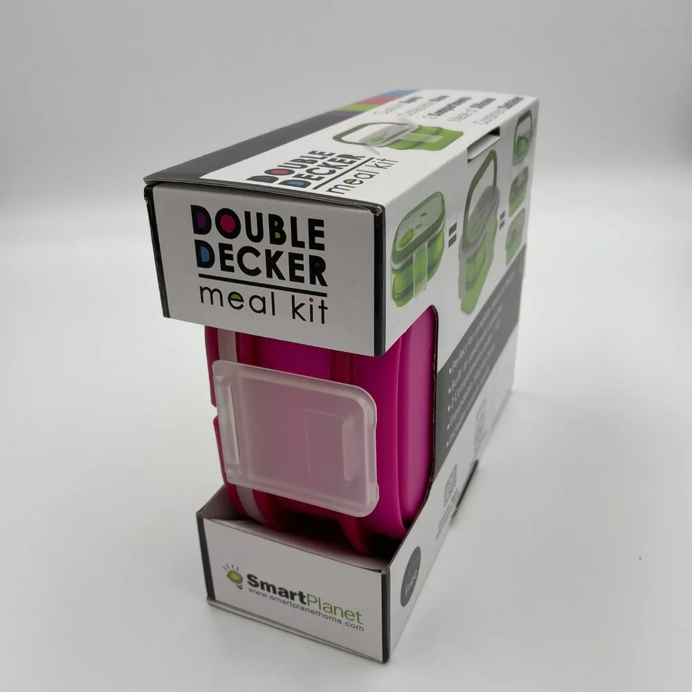 Double Decker Meal Kit, Food Container, 52 fl Oz (1538 ml), - Picture 3 of 5
